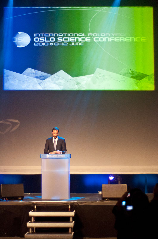 The IPY Opening ceremony