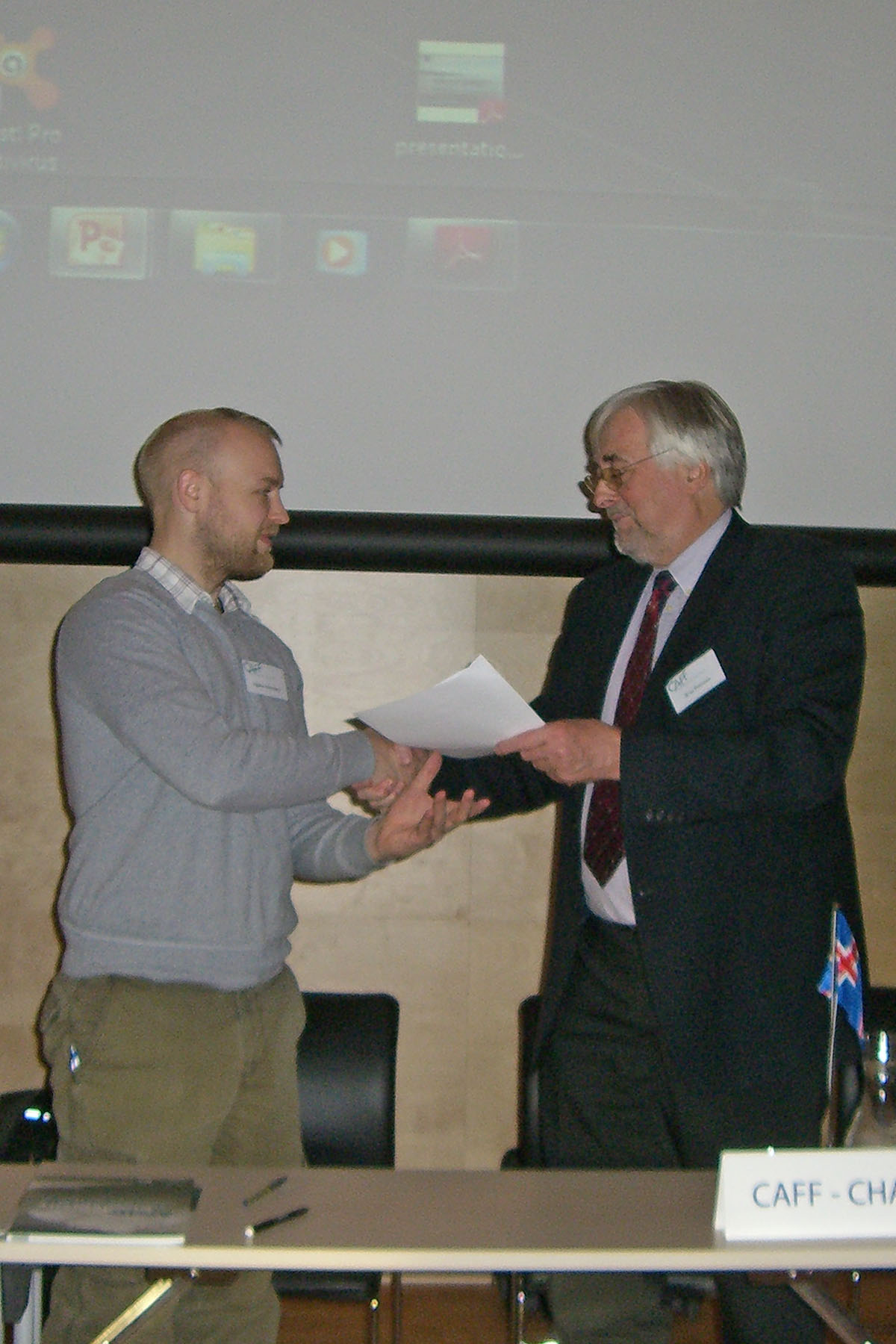 CAFF signs Memorandum of Understanding with APECS