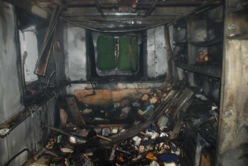 Vaygach breaks off as fire kills two