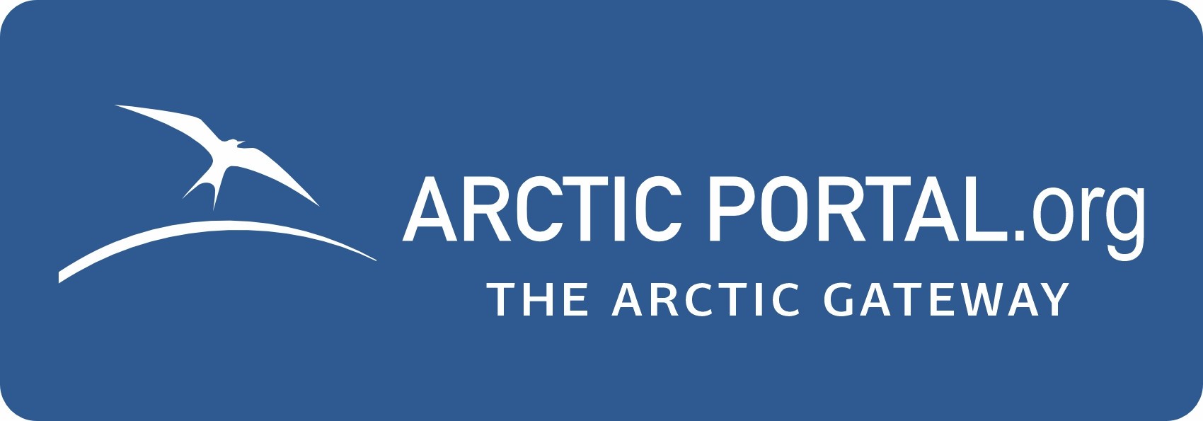 Arctic Portal horizontal blue