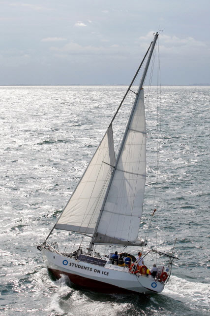 Yacht sail and research this summer