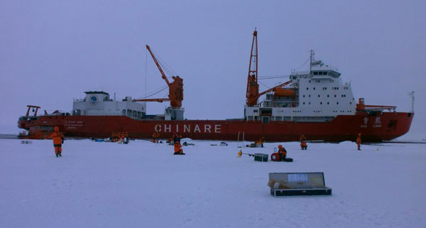 Successful journey of the Snow Dragon continues