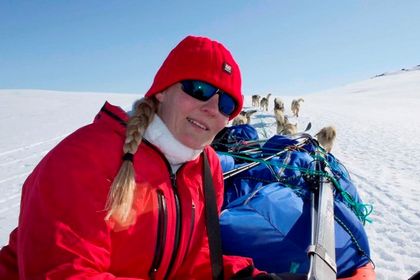First Icelandic woman at the South Pole?